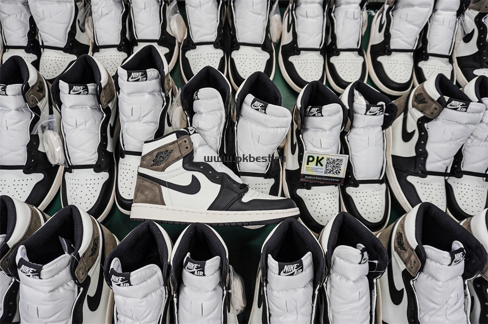 PK 5.0 Air jordan 1 High OG “Dark Mocha”retail materials ready to ship