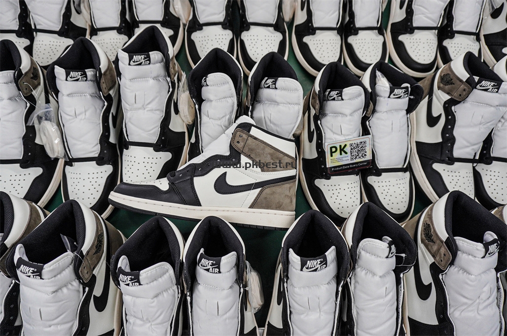 PK 5.0 Air jordan 1 High OG “Dark Mocha”retail materials ready to ship