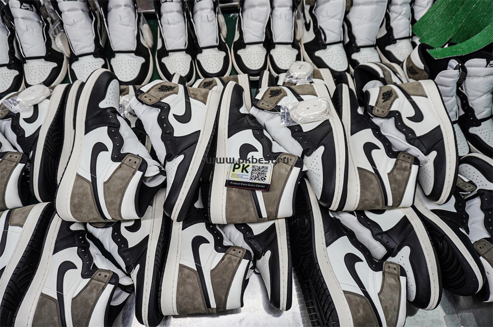 PK 5.0 Air jordan 1 High OG “Dark Mocha”retail materials ready to ship