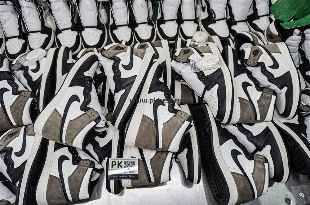 PK 5.0 Air jordan 1 High OG “Dark Mocha”retail materials ready to ship