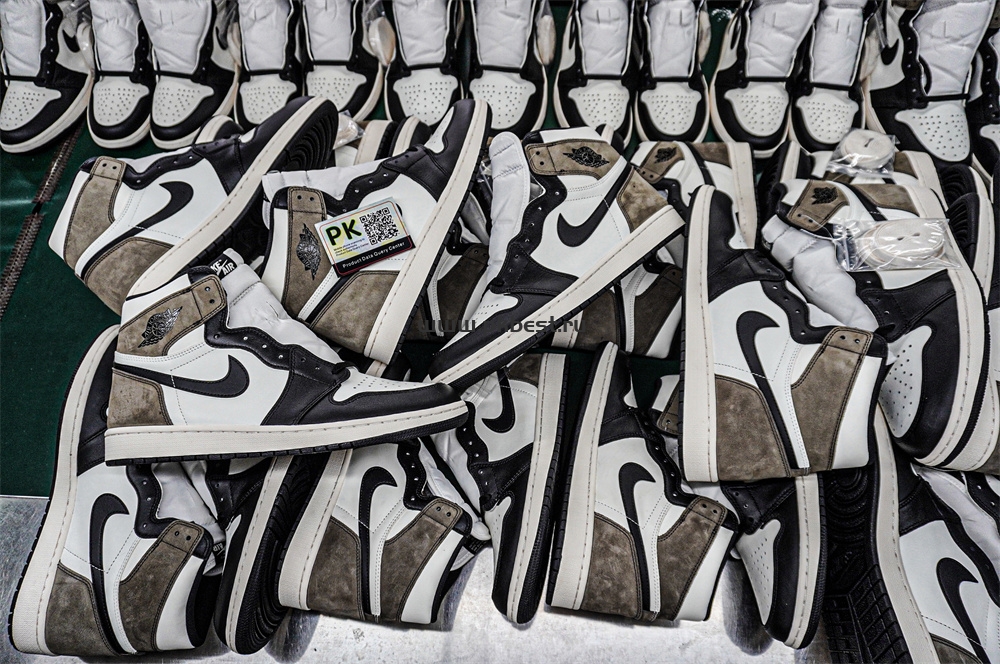 PK 5.0 Air jordan 1 High OG “Dark Mocha”retail materials ready to ship