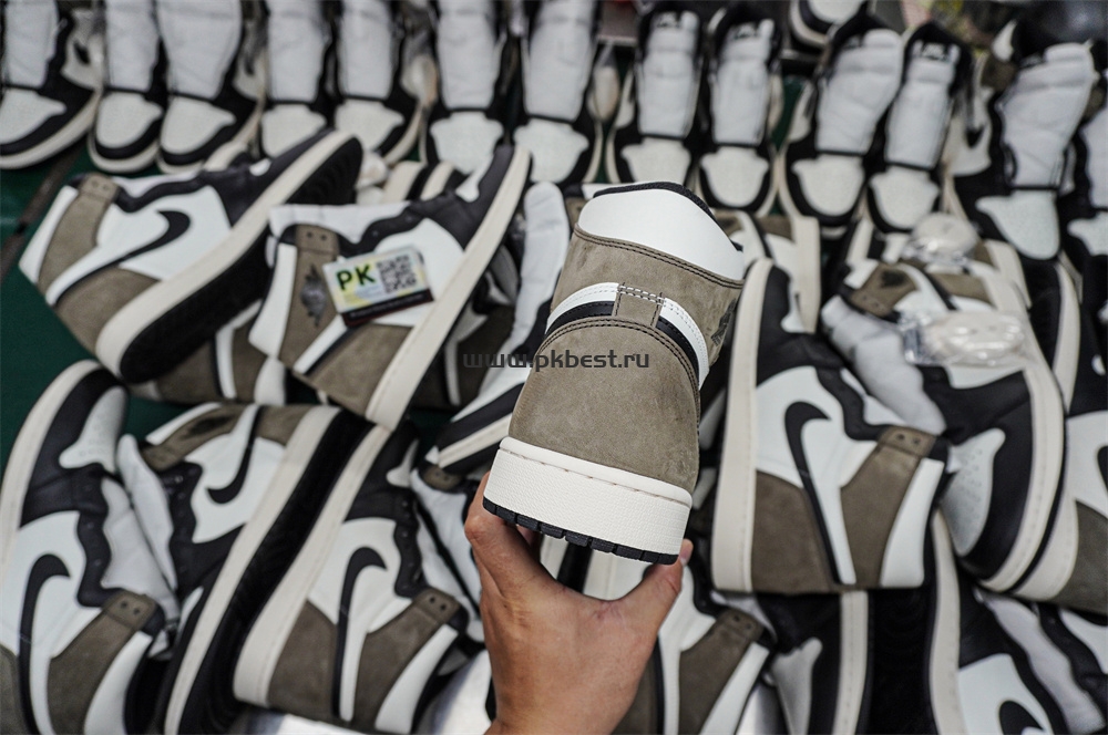 PK 5.0 Air jordan 1 High OG “Dark Mocha”retail materials ready to ship