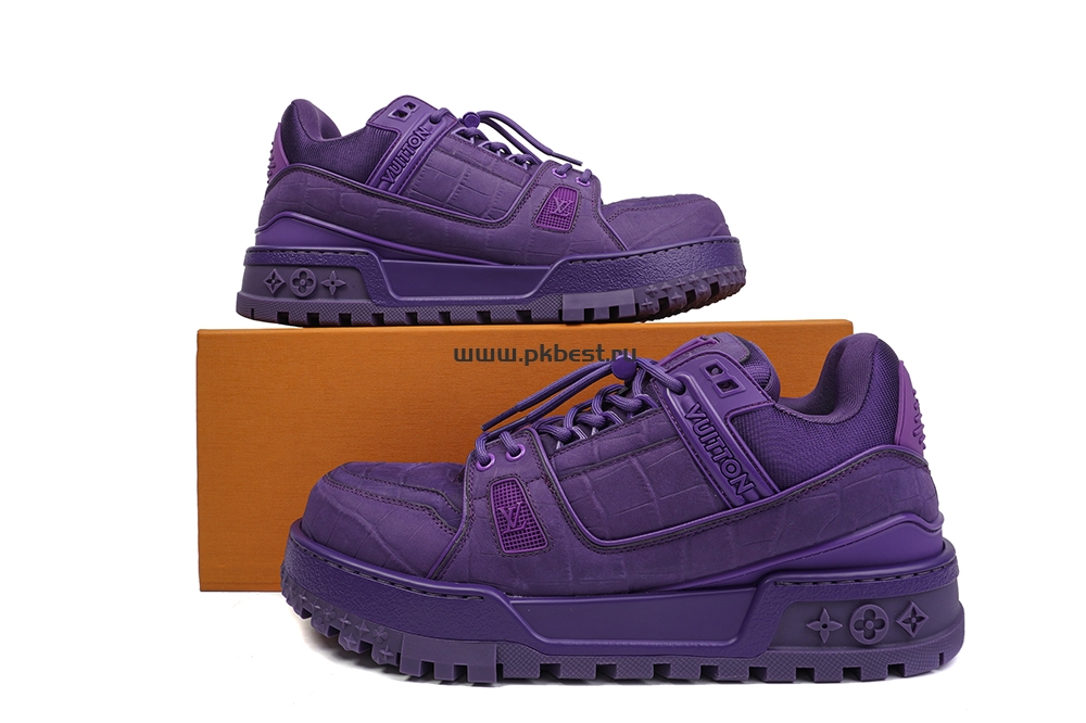 pk god l**is V*t*n trainer maxi  purple retail materials ready to ship