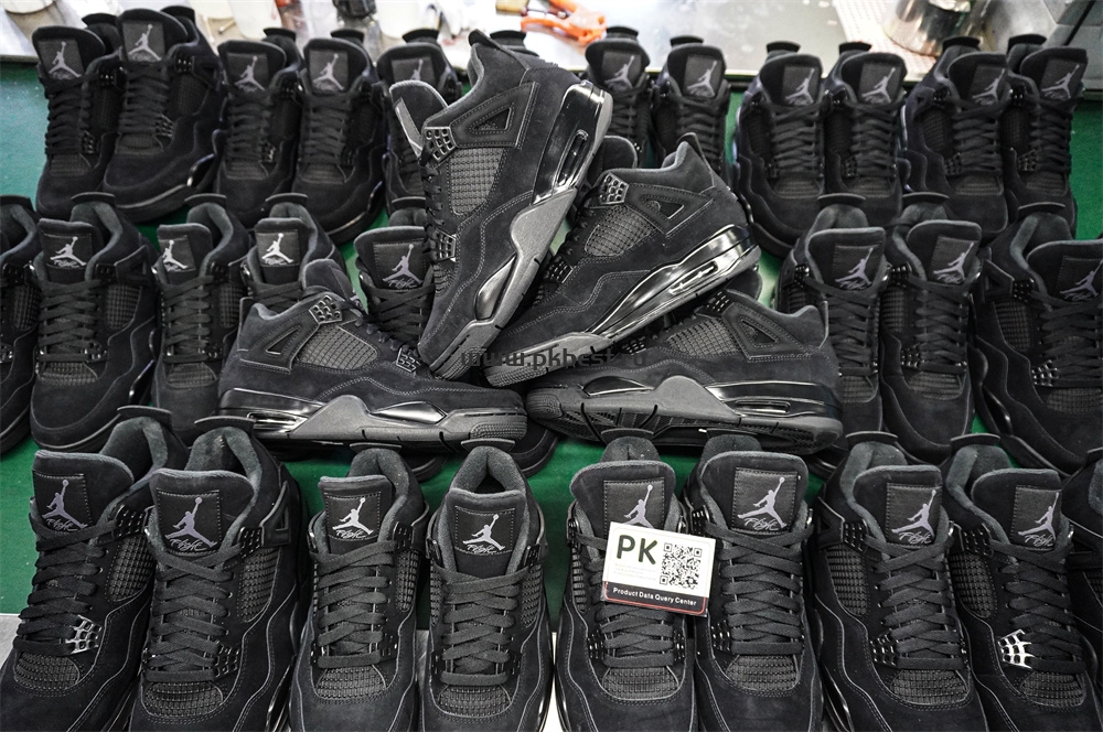 PK GOD Jordan 4 black cat RETAIL MATERIALS READY TO SHIP