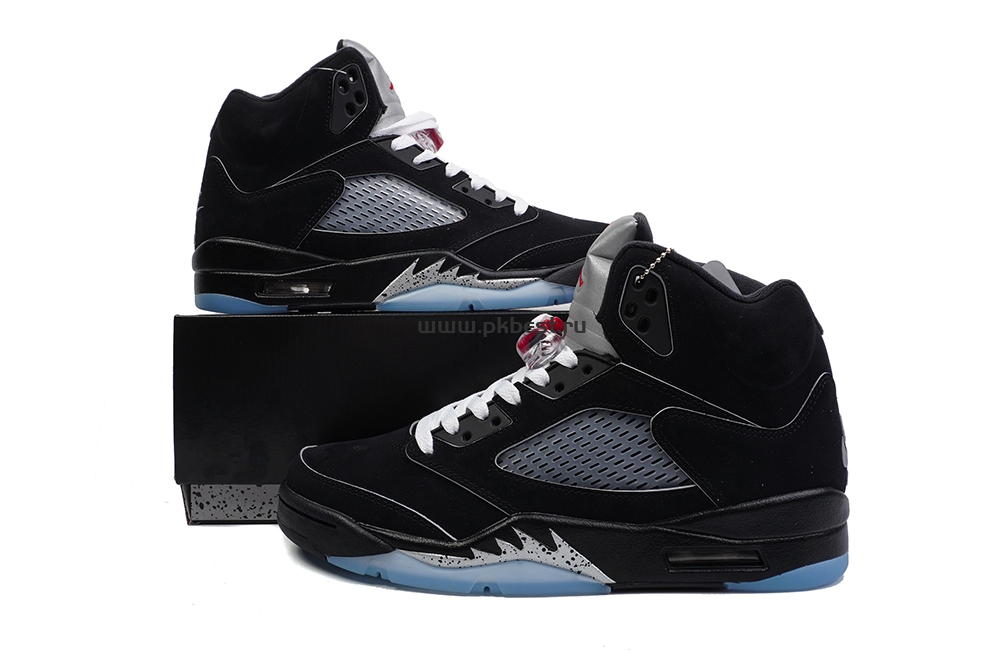 PK GOD Jordan Air Jordan 5 Retro Black Metallic RETAIL MATERIALS READY TO SHIP