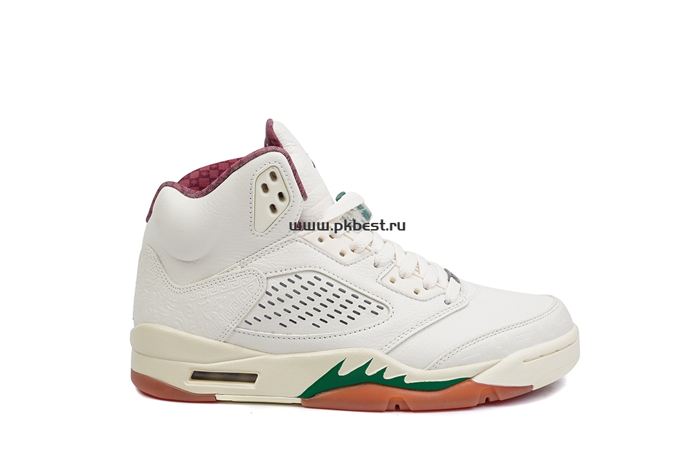 PK GOD Jordan Air Jordan 5 “EL GRITO”White green orange RETAIL MATERIALS READY TO SHIP