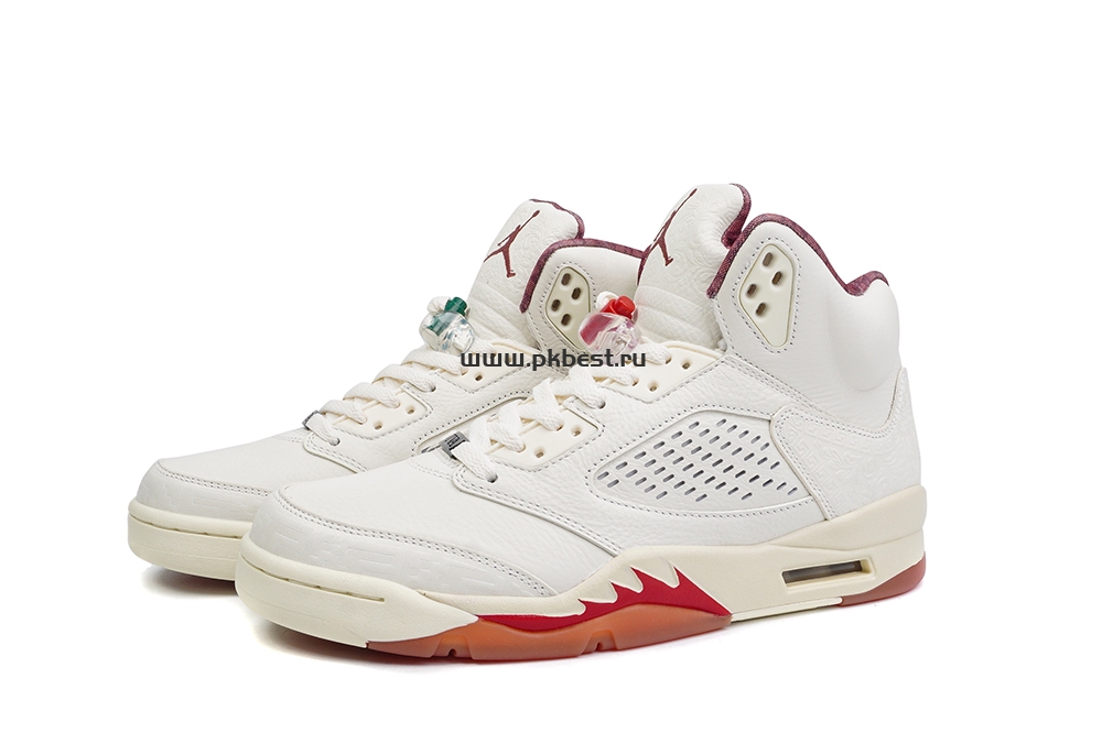 PK GOD Jordan Air Jordan 5 “EL GRITO”White green orange RETAIL MATERIALS READY TO SHIP