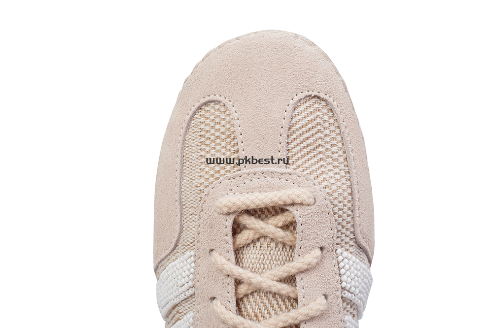 pk god clot x Ad*s originals gazelle “halo ivory”cream-coloured retail materials ready to ship