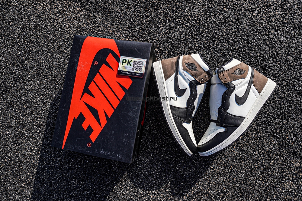 PK 5.0 Air jordan 1 High OG “Dark Mocha”retail materials ready to ship