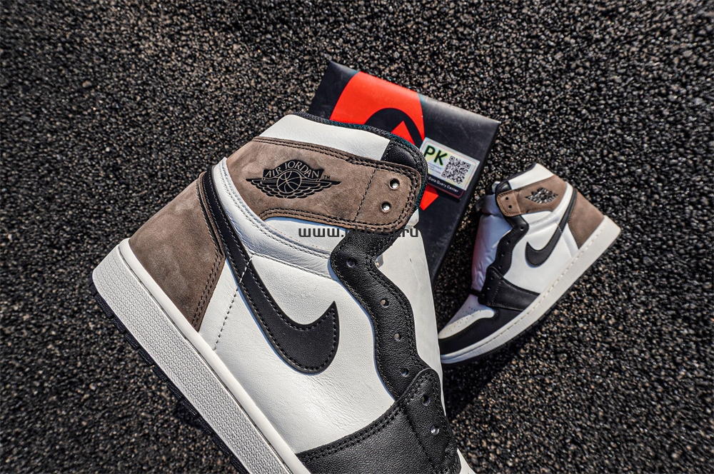 PK 5.0 Air jordan 1 High OG “Dark Mocha”retail materials ready to ship