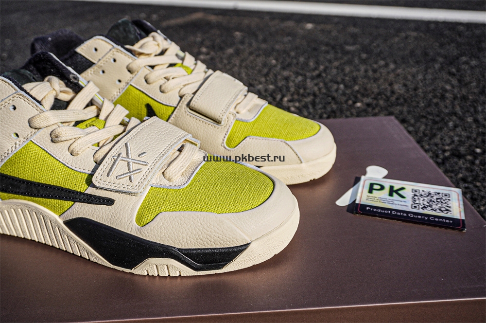 PK 5.0  Jordan Jumpman Jack TR “Bright Cactus”Beige black yellow RETAIL MATERIALS READY TO SHIP