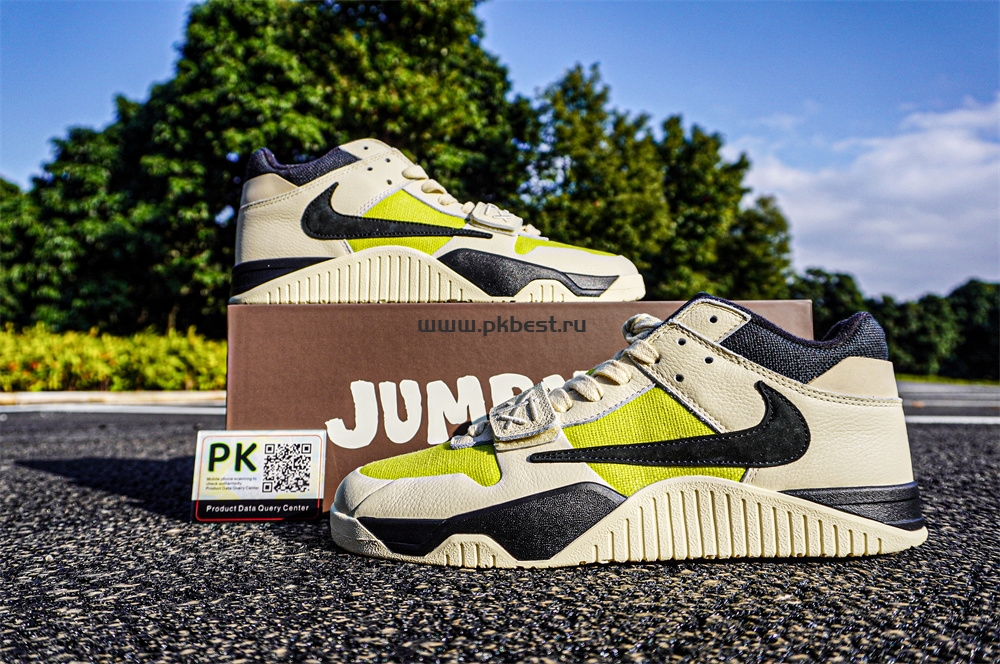 PK 5.0  Jordan Jumpman Jack TR “Bright Cactus”Beige black yellow RETAIL MATERIALS READY TO SHIP