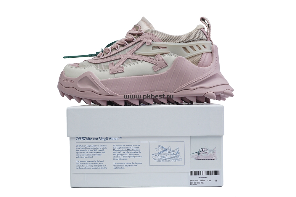 PK GOD Off-White ODSY-1000 pink RETAIL MATERIALS READY TO SHIP