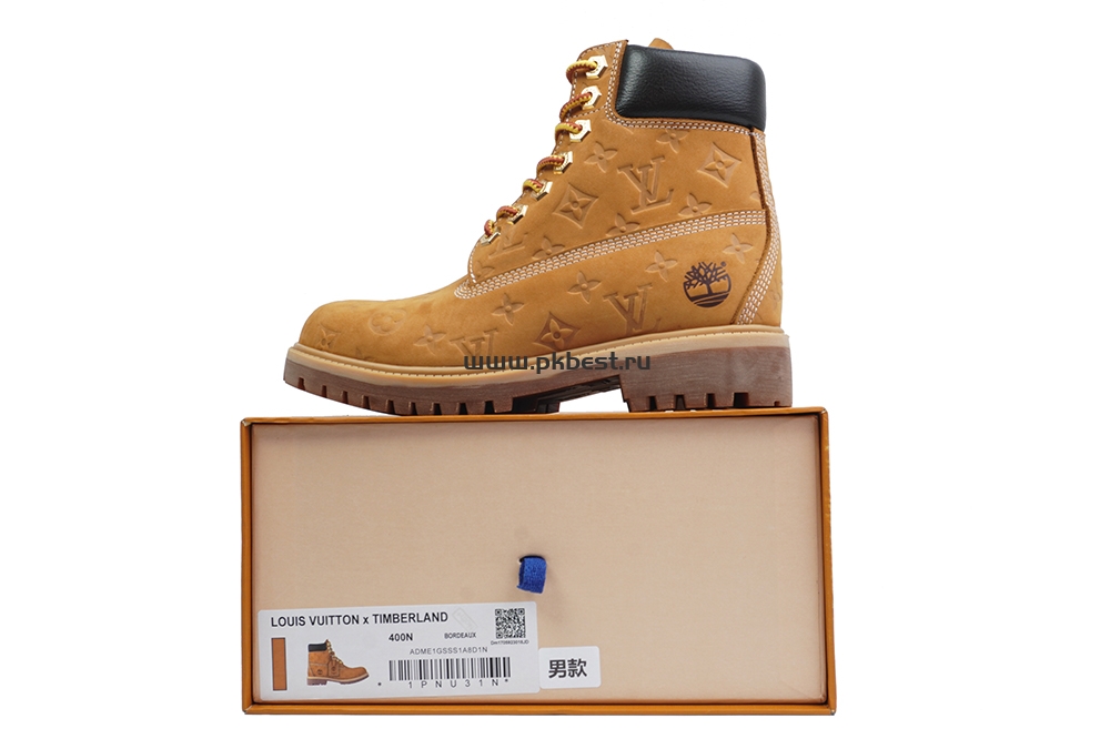 pk god ankle boot “Ti*mber*land – wheat” retail materials ready to ship