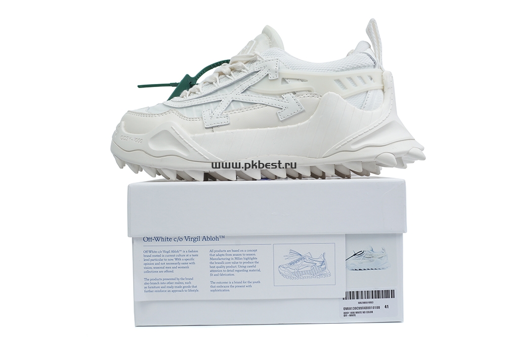 GOD Off-White ODSY-1000 Lily white RETAIL MATERIALS READY TO SHIP