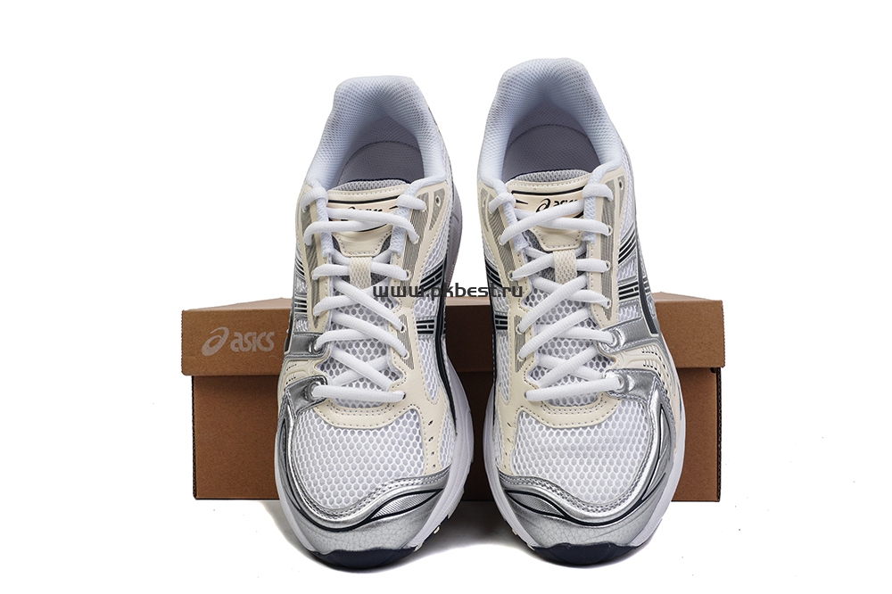 pk god As*ic*s gel-kayano 14 white black silver retail materials ready to ship