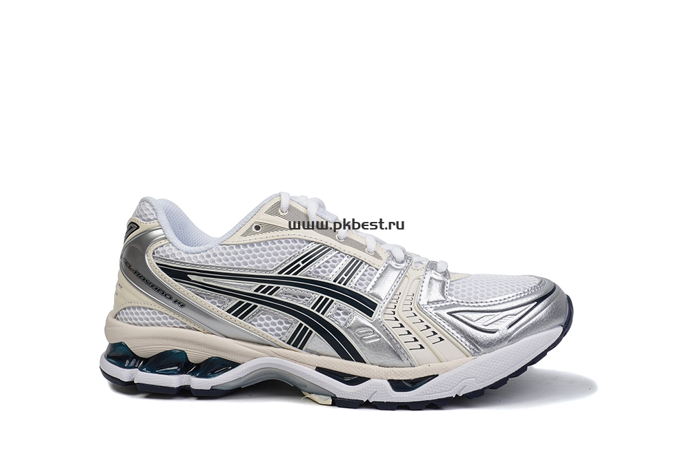 pk god As*ic*s gel-kayano 14 white black silver retail materials ready to ship