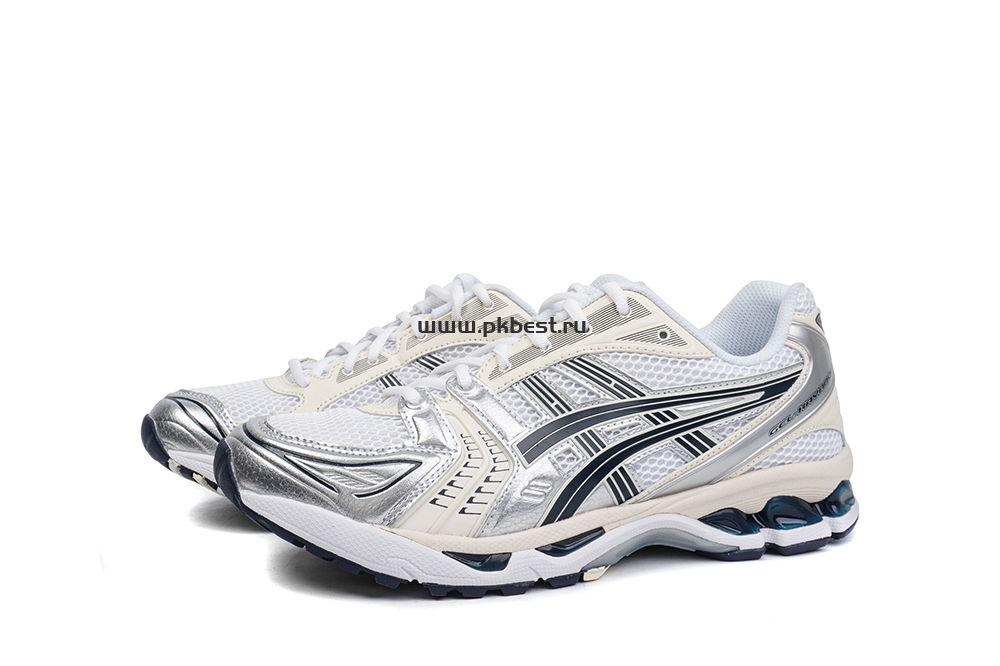 pk god As*ic*s gel-kayano 14 white black silver retail materials ready to ship