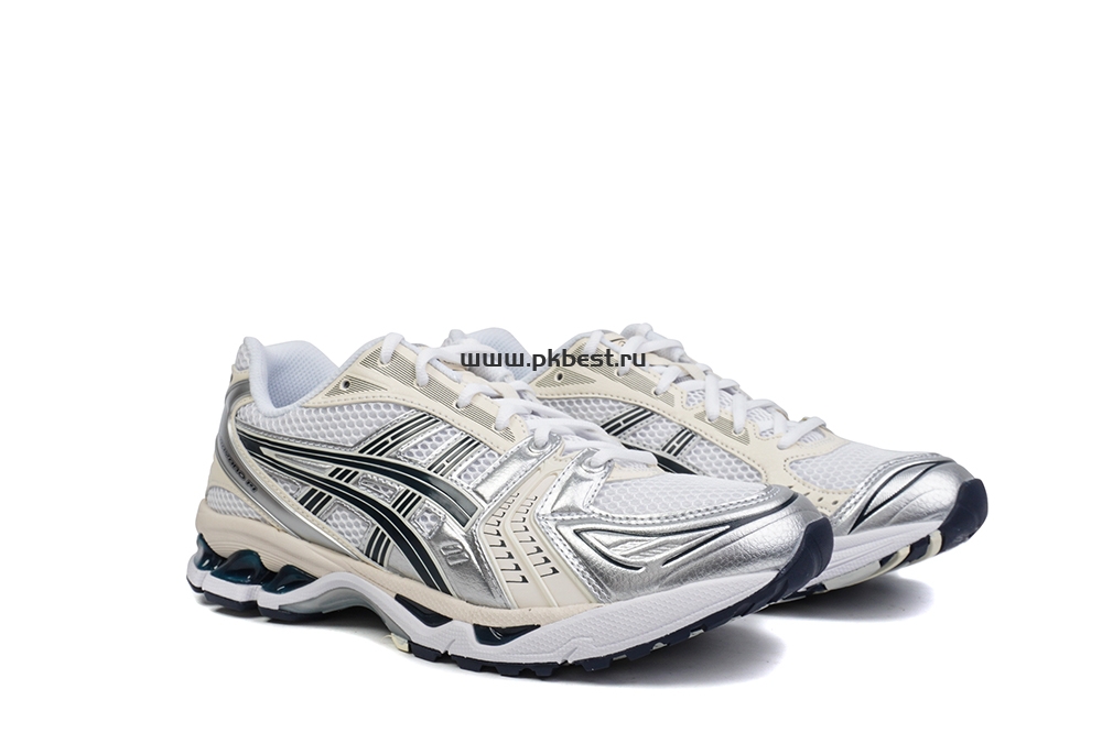 pk god As*ic*s gel-kayano 14 white black silver retail materials ready to ship