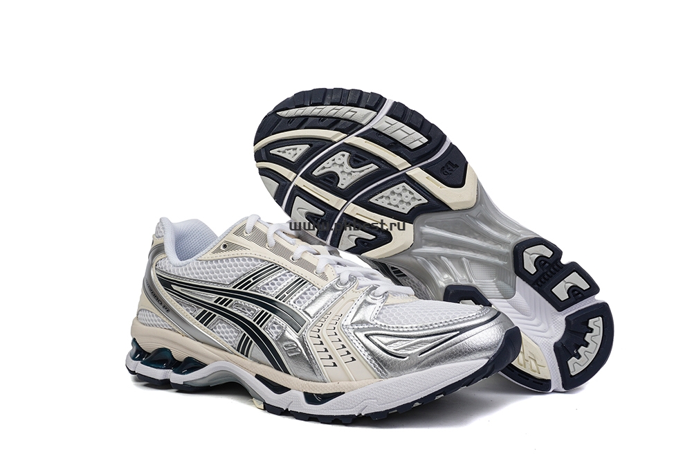 pk god As*ic*s gel-kayano 14 white black silver retail materials ready to ship