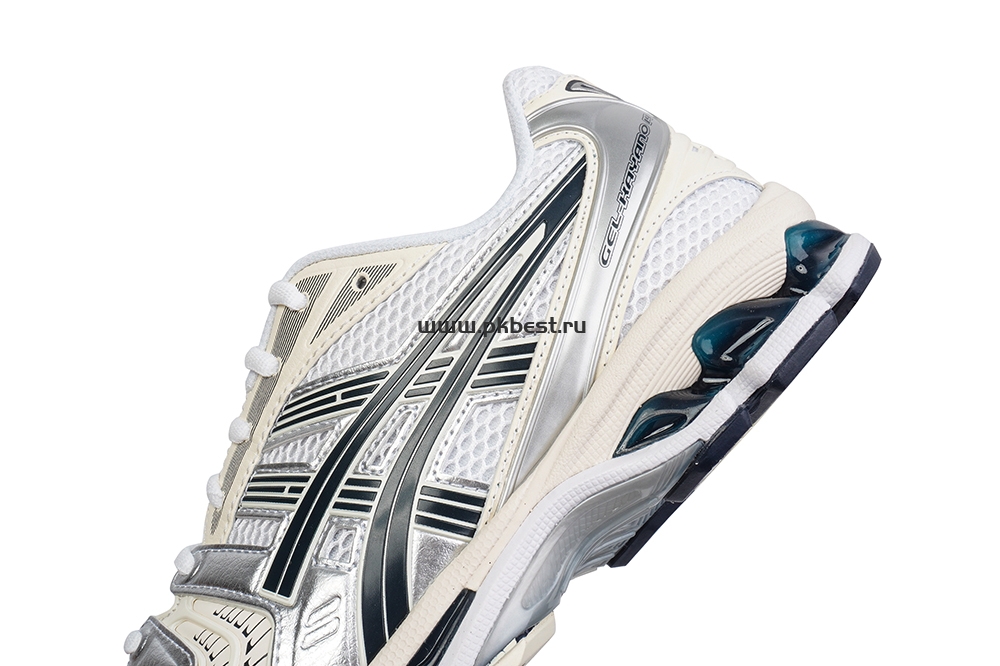 pk god As*ic*s gel-kayano 14 white black silver retail materials ready to ship