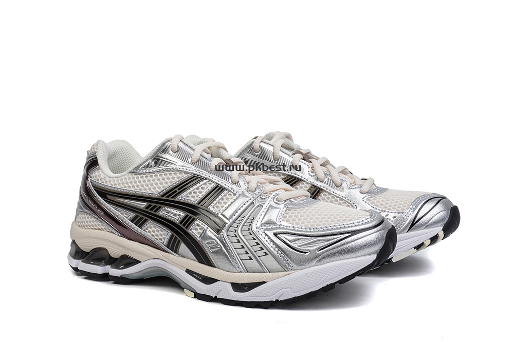 pk god As*ic*s gel-kayano 14  y2k  black, white and silver retail materials ready to