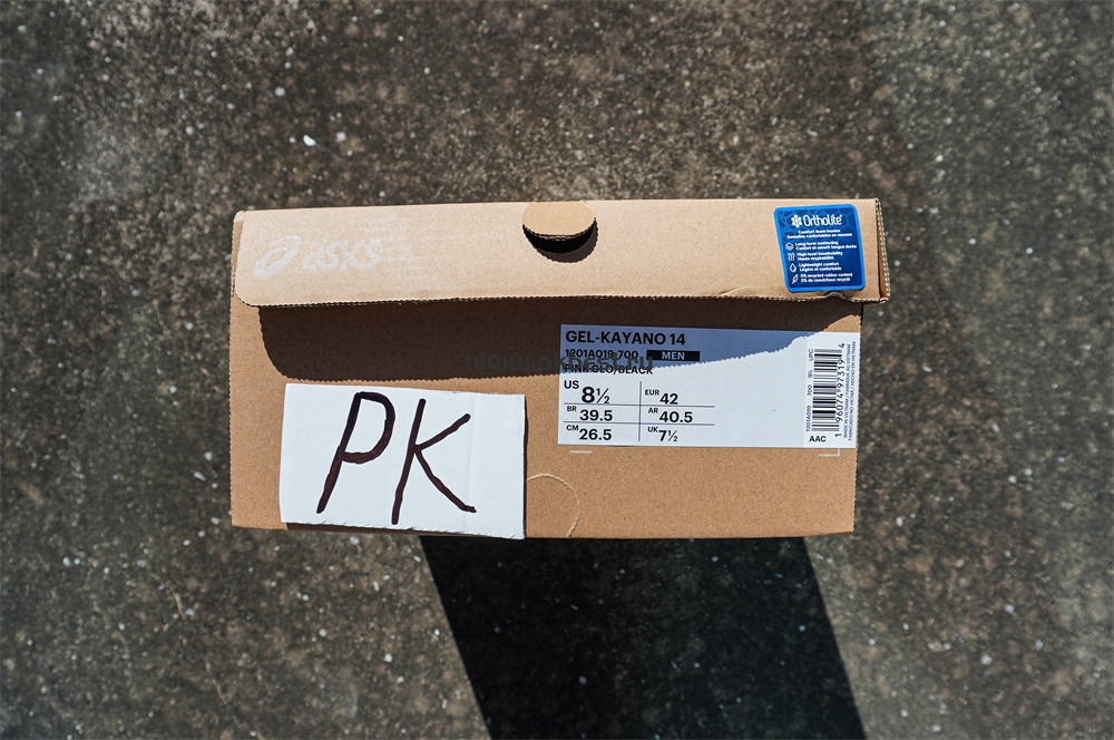 pk god As*ic*s gel-kayano 14 silver black retail materials ready to ship