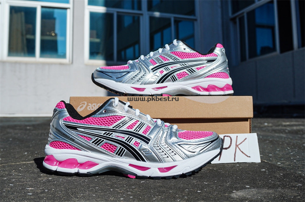 pk god As*ic*s gel-kayano 14 silver black retail materials ready to ship