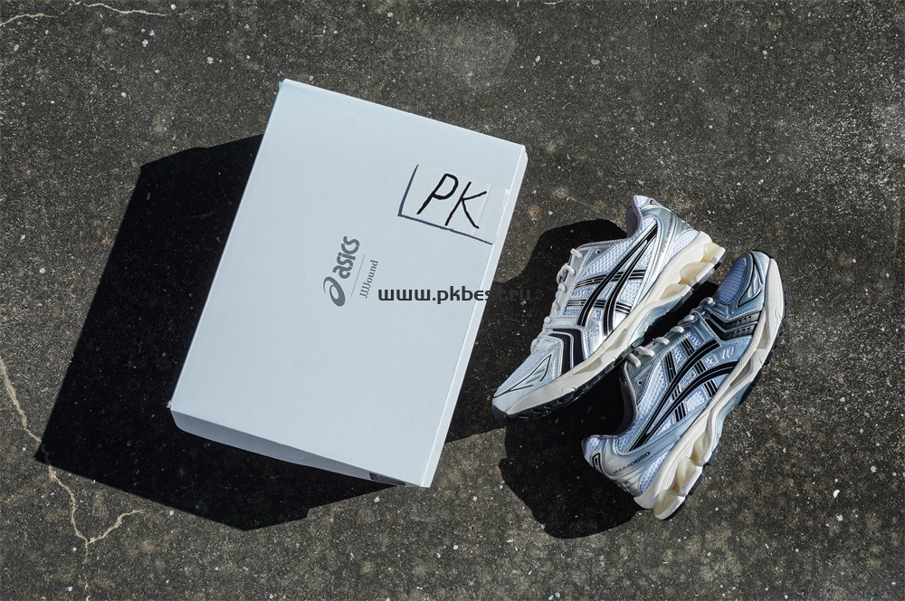 pk god As*ic*s jjjjound x gel kayano 14 ‘silver black’ retail materials ready to ship