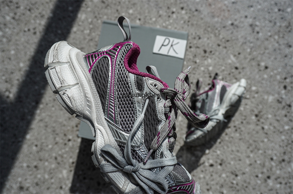 pk god Ba*len*cia*ga 3xl sneaker  silver purple retail materials ready to ship