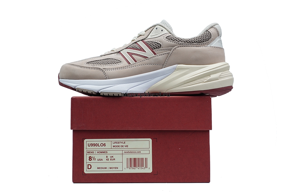 PK GOD Loro Piana x  New Balance NB 990 V6 gray  RETAIL MATERIALS READY TO SHIP