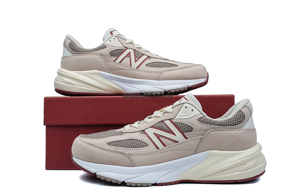 PK GOD Loro Piana x  New Balance NB 990 V6 gray  RETAIL MATERIALS READY TO SHIP