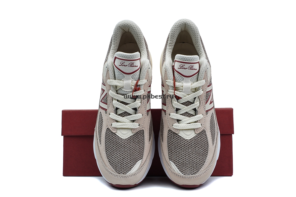 PK GOD Loro Piana x  New Balance NB 990 V6 gray  RETAIL MATERIALS READY TO SHIP