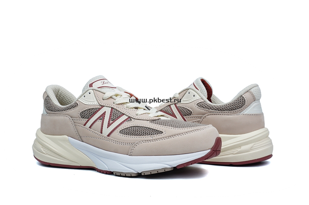 PK GOD Loro Piana x  New Balance NB 990 V6 gray  RETAIL MATERIALS READY TO SHIP