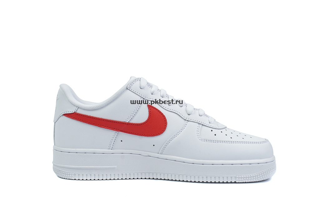 pk god nike Sup*e x air force 1 low box logo – speed red retail materials ready to ship