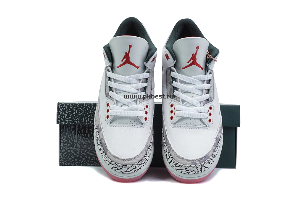 PK GOD Jordan Air Jordan 3 Retro Wings  Rice ash powder RETAIL MATERIALS READY TO SHIP