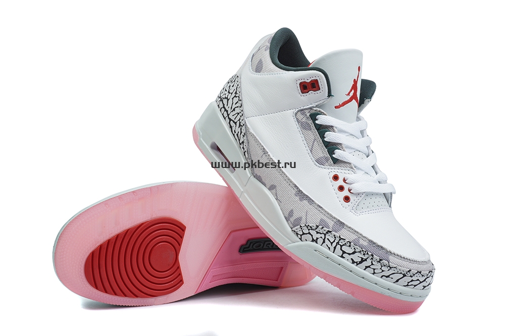 PK GOD Jordan Air Jordan 3 Retro Wings  Rice ash powder RETAIL MATERIALS READY TO SHIP