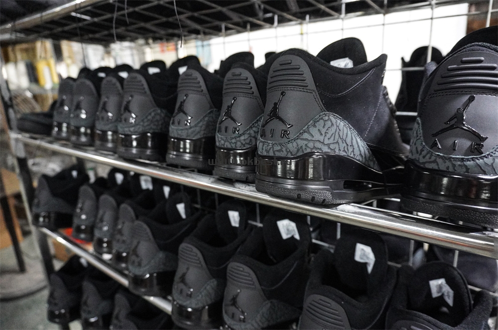 PK GOD  Air Jordan 3 Retro Black Cat RETAIL MATERIALS READY TO SHIP