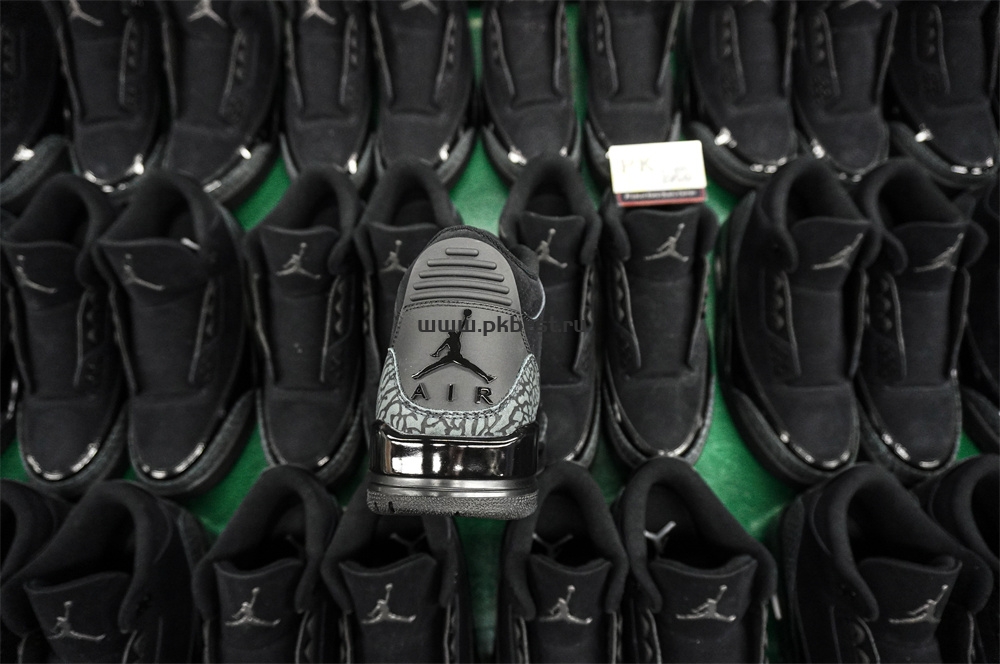 PK GOD  Air Jordan 3 Retro Black Cat RETAIL MATERIALS READY TO SHIP