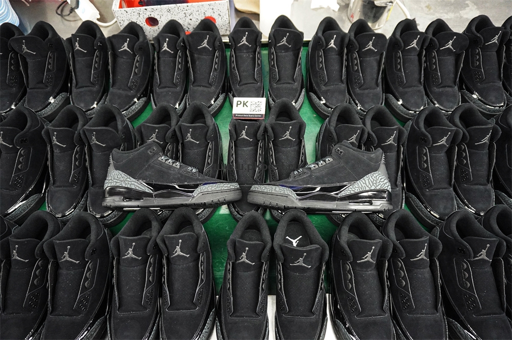 PK GOD  Air Jordan 3 Retro Black Cat RETAIL MATERIALS READY TO SHIP