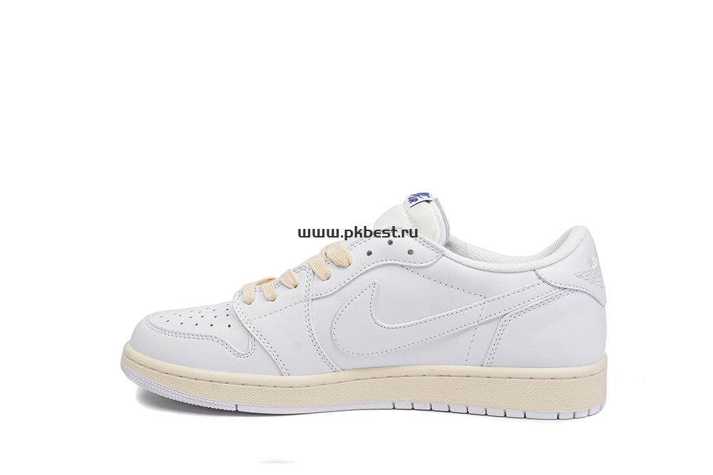 PK GOD Travis Scott x Fragment Design x Jordan Air Jordan 1 white RETAIL MATERIALS READY TO SHIP