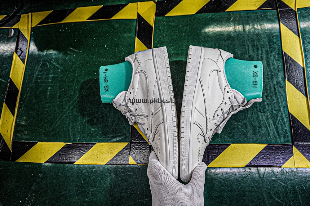 PK5.0 Travis Scott x Air Jordan 1 ‘Low White Party’ RETAIL MATERIALS READY TO SHIP