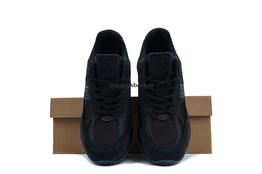 PK GOD STONE ISLAND x  New Balance NB 991 v2 black RETAIL MATERIALS READY TO SHIP