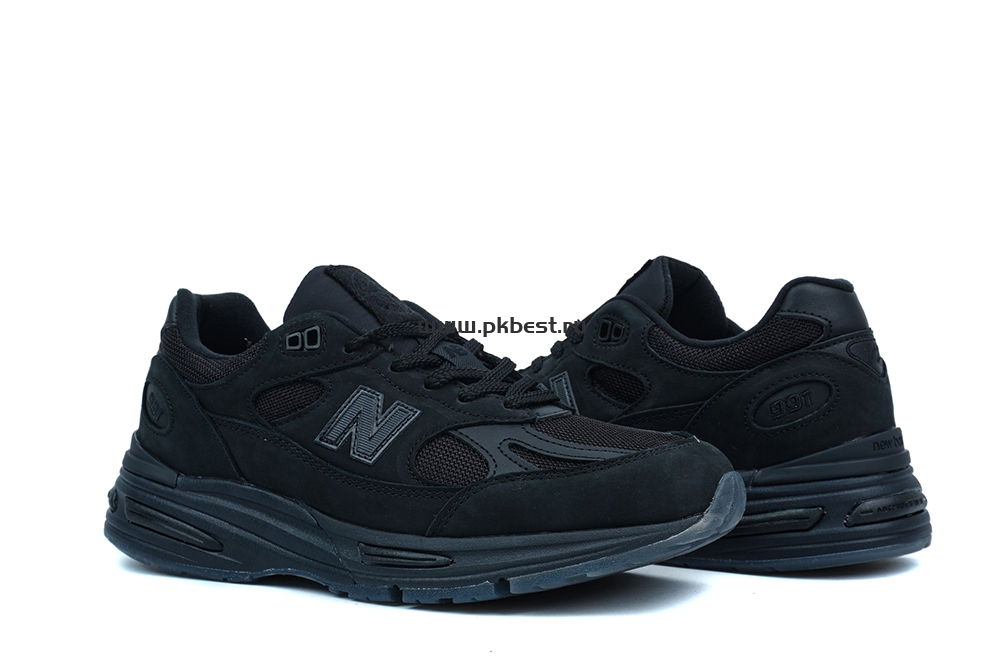 PK GOD STONE ISLAND x  New Balance NB 991 v2 black RETAIL MATERIALS READY TO SHIP