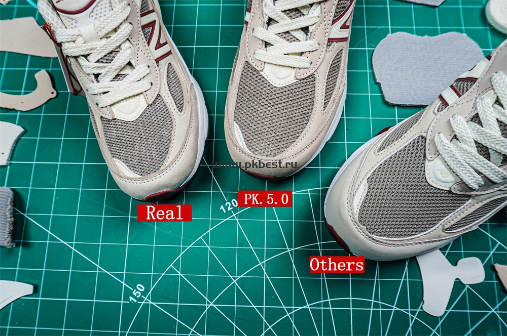 PK GOD Loro Piana x  New Balance NB 990 V6 gray  RETAIL MATERIALS READY TO SHIP