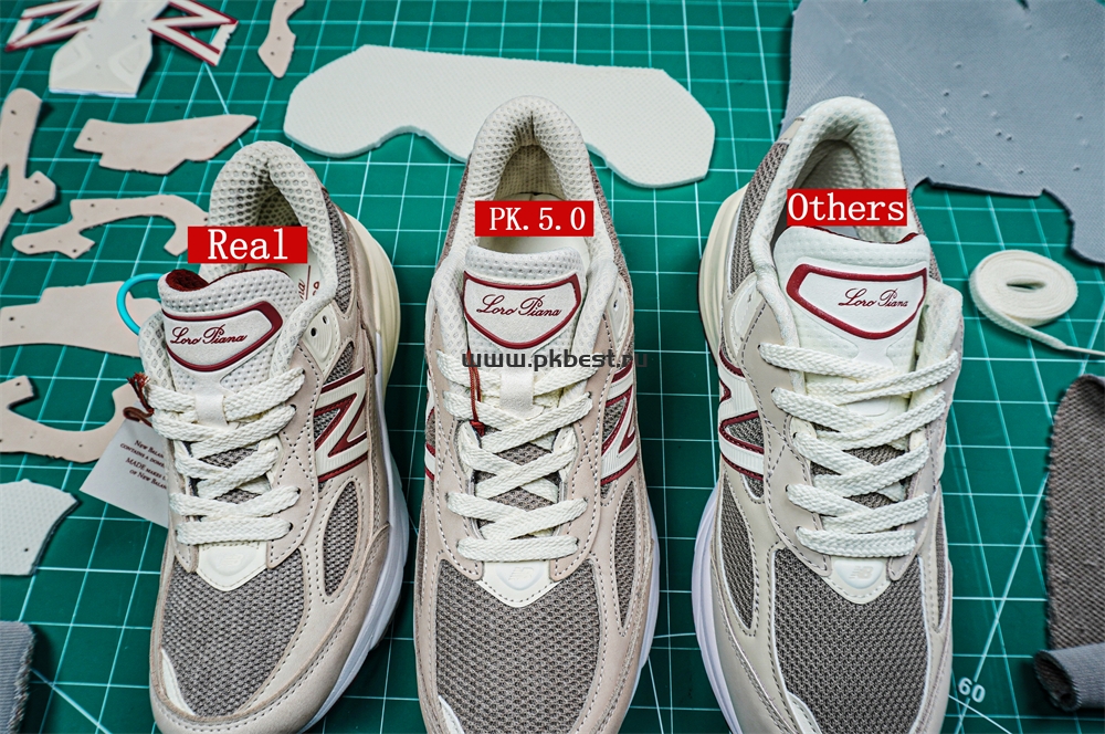 PK GOD Loro Piana x  New Balance NB 990 V6 gray  RETAIL MATERIALS READY TO SHIP