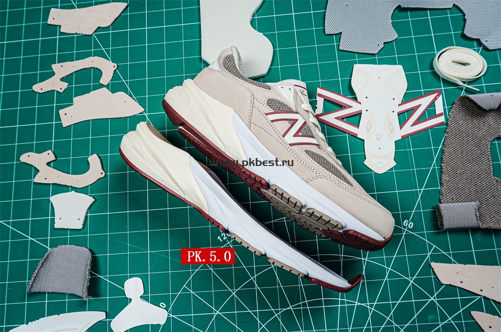 PK GOD Loro Piana x  New Balance NB 990 V6 gray  RETAIL MATERIALS READY TO SHIP