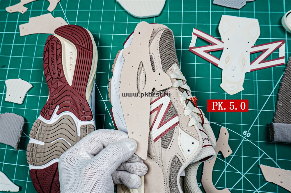 PK GOD Loro Piana x  New Balance NB 990 V6 gray  RETAIL MATERIALS READY TO SHIP