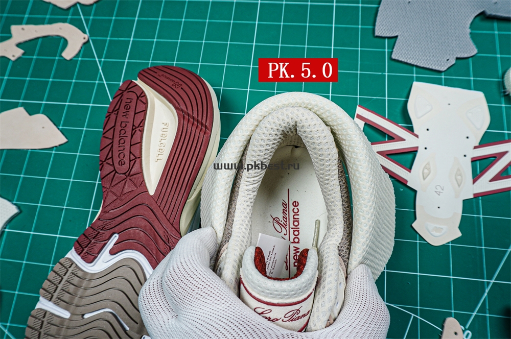 PK GOD Loro Piana x  New Balance NB 990 V6 gray  RETAIL MATERIALS READY TO SHIP