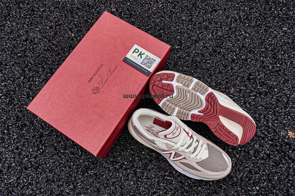 PK GOD Loro Piana x  New Balance NB 990 V6 gray  RETAIL MATERIALS READY TO SHIP